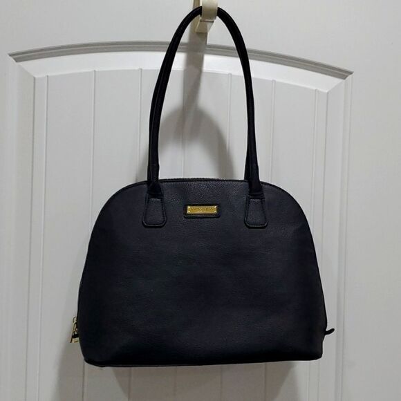 London Fog large womans black handbag - Picture 1 of 7